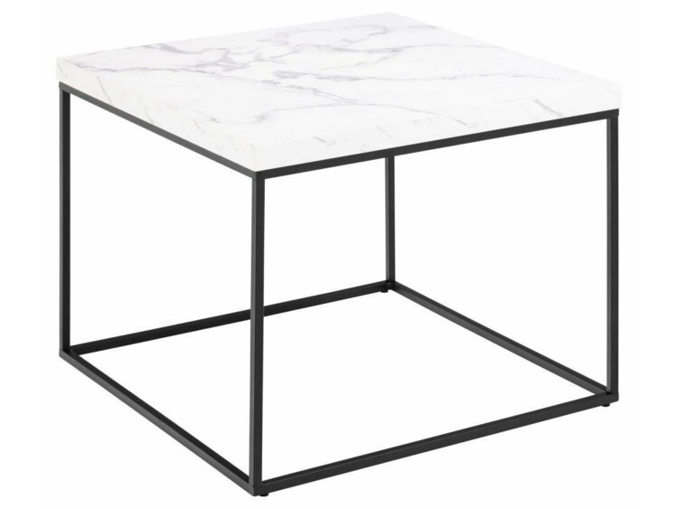 Konferenční stolek Barea - dekor bílý mramor