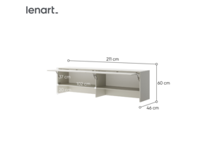 Nástavba Bed Concept BC-09 - béžová / kašmír